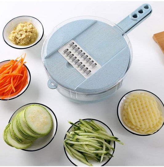 8 In 1 Mandoline Slicer Vegetable Slicer Potato Peeler Carrot Onion Kitchen