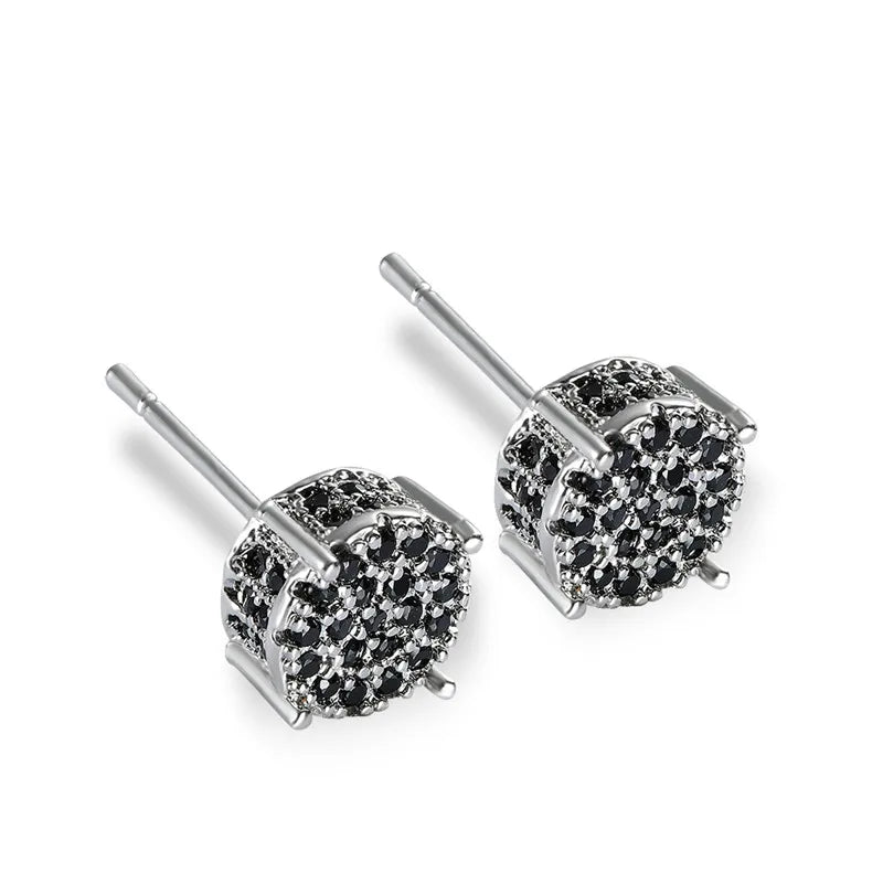 Earring White Gold Yellow Gold Color Wedding For Women
