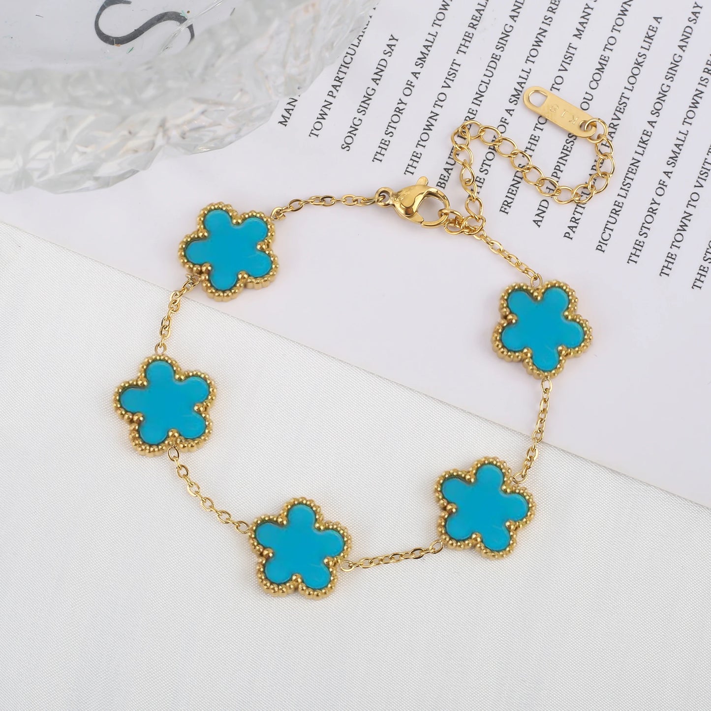 Hot Sale Stainless Steel Clover Bracelet Classic Jewelry