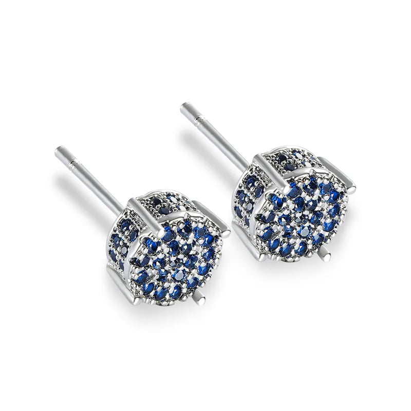 Earring White Gold Yellow Gold Color Wedding For Women