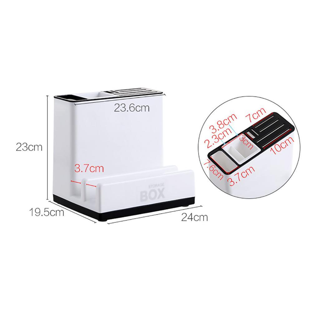 Tableware Storage Holders Kitchen Knife Plastic Storages Racks For  Kitchen