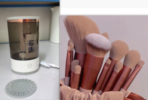 Women Eye Shadow Brush Cleaning Tool Portable Electric Machine With USB Charging Automatic Cosmetic Brush