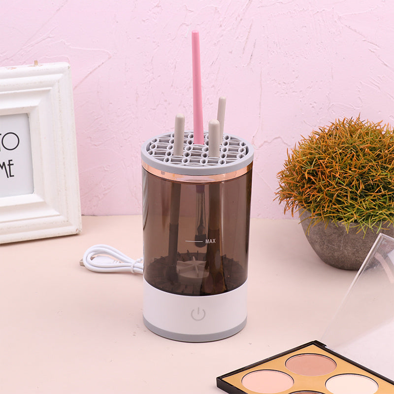 Women Eye Shadow Brush Cleaning Tool Portable Electric Machine With USB Charging Automatic Cosmetic Brush
