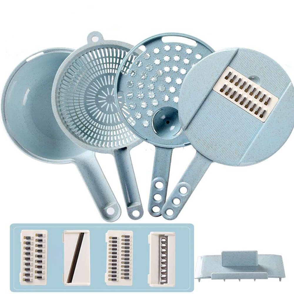 8 In 1 Mandoline Slicer Vegetable Slicer Potato Peeler Carrot Onion Kitchen