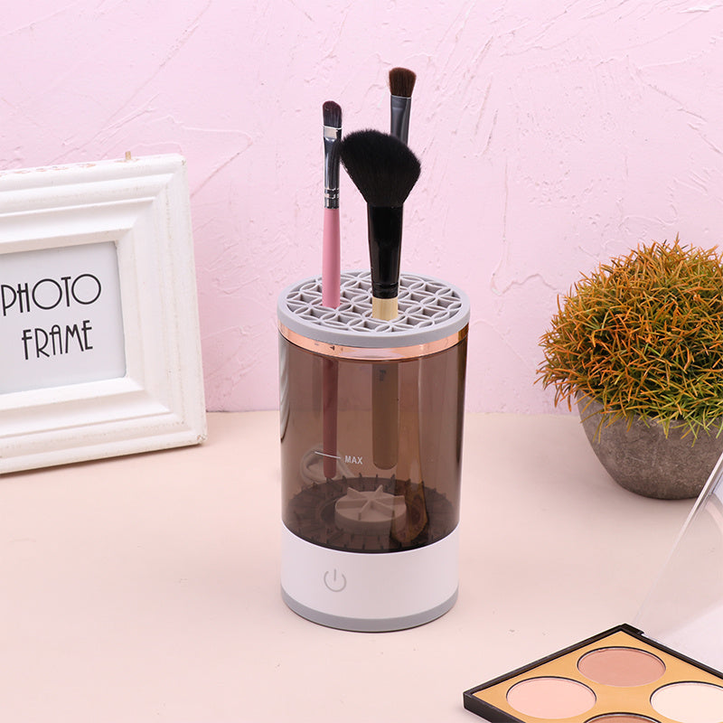 Women Eye Shadow Brush Cleaning Tool Portable Electric Machine With USB Charging Automatic Cosmetic Brush