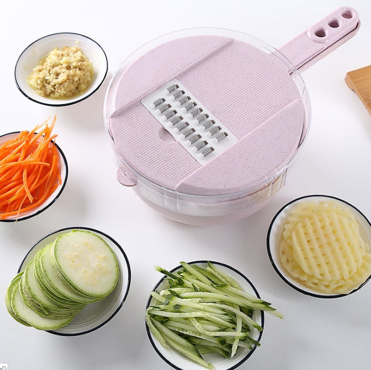 8 In 1 Mandoline Slicer Vegetable Slicer Potato Peeler Carrot Onion Kitchen