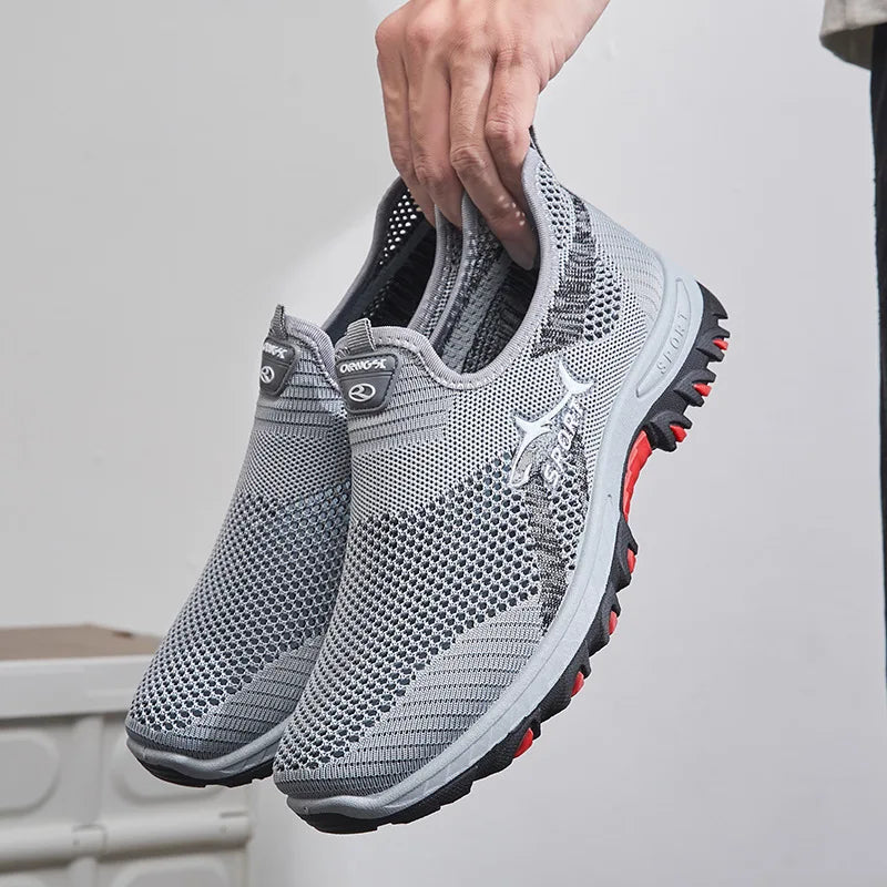 Summer Mesh Men Shoes Lightweight Sneakers Men Fashion Casual Walking