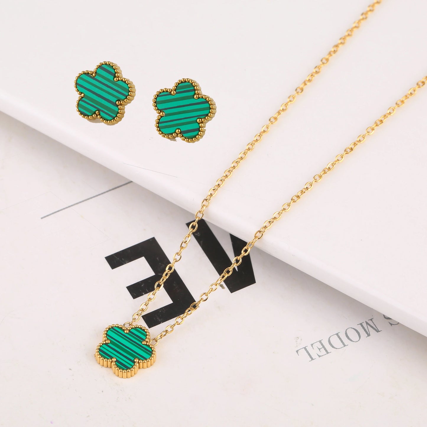 Gold Plated Stainless Steel Bracelet Women's Luxury