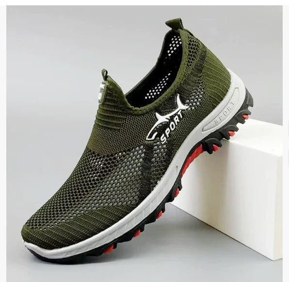 Summer Mesh Men Shoes Lightweight Sneakers Men Fashion Casual Walking