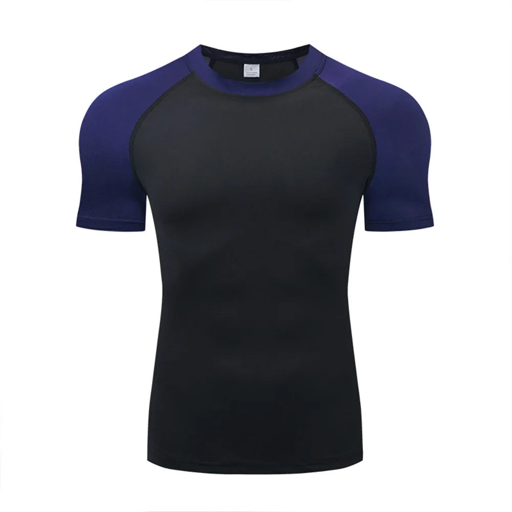 Men's T Shirt Outdoor Training Fitness Gym Jogging Running Sweatshirt