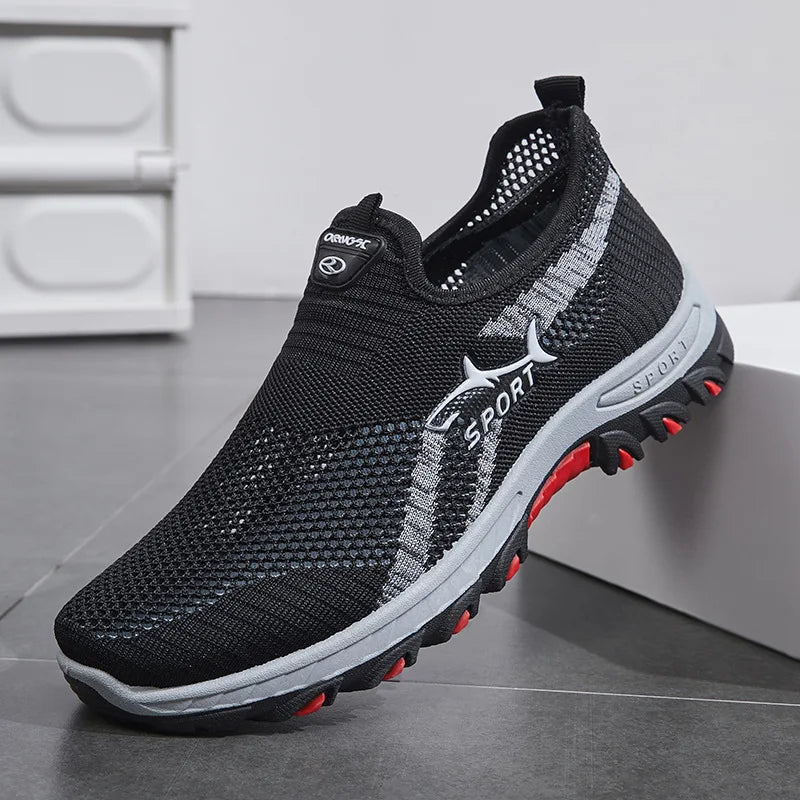 Summer Mesh Men Shoes Lightweight Sneakers Men Fashion Casual Walking