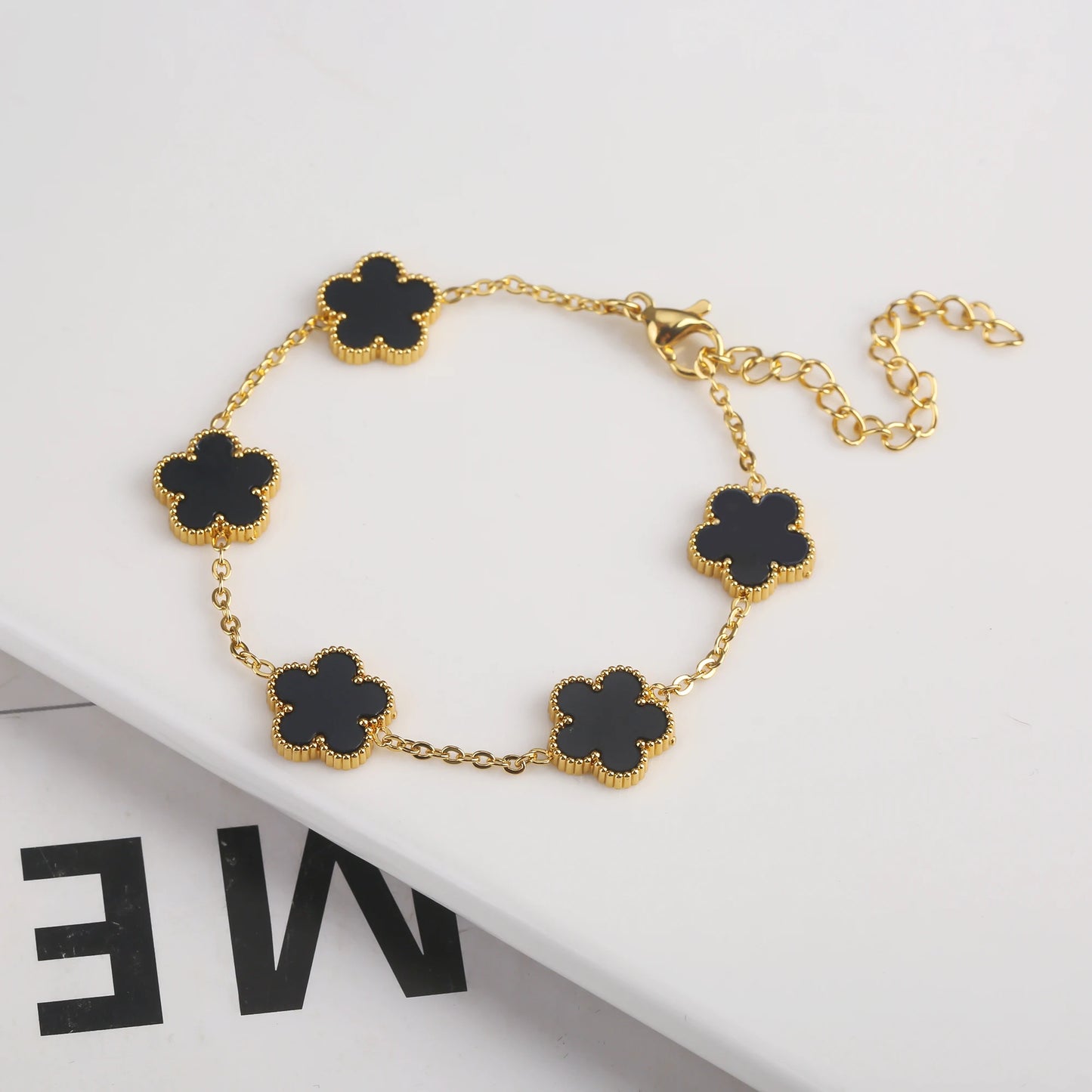Gold Plated Stainless Steel Bracelet Women's Luxury