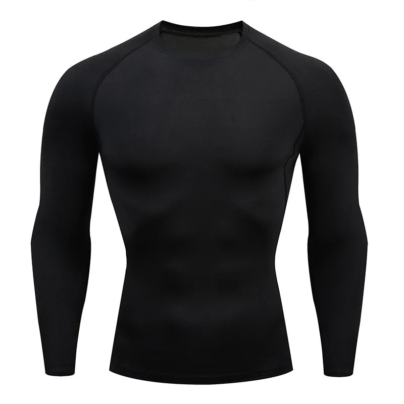 Men's T Shirt Outdoor Training Fitness Gym Jogging Running Sweatshirt