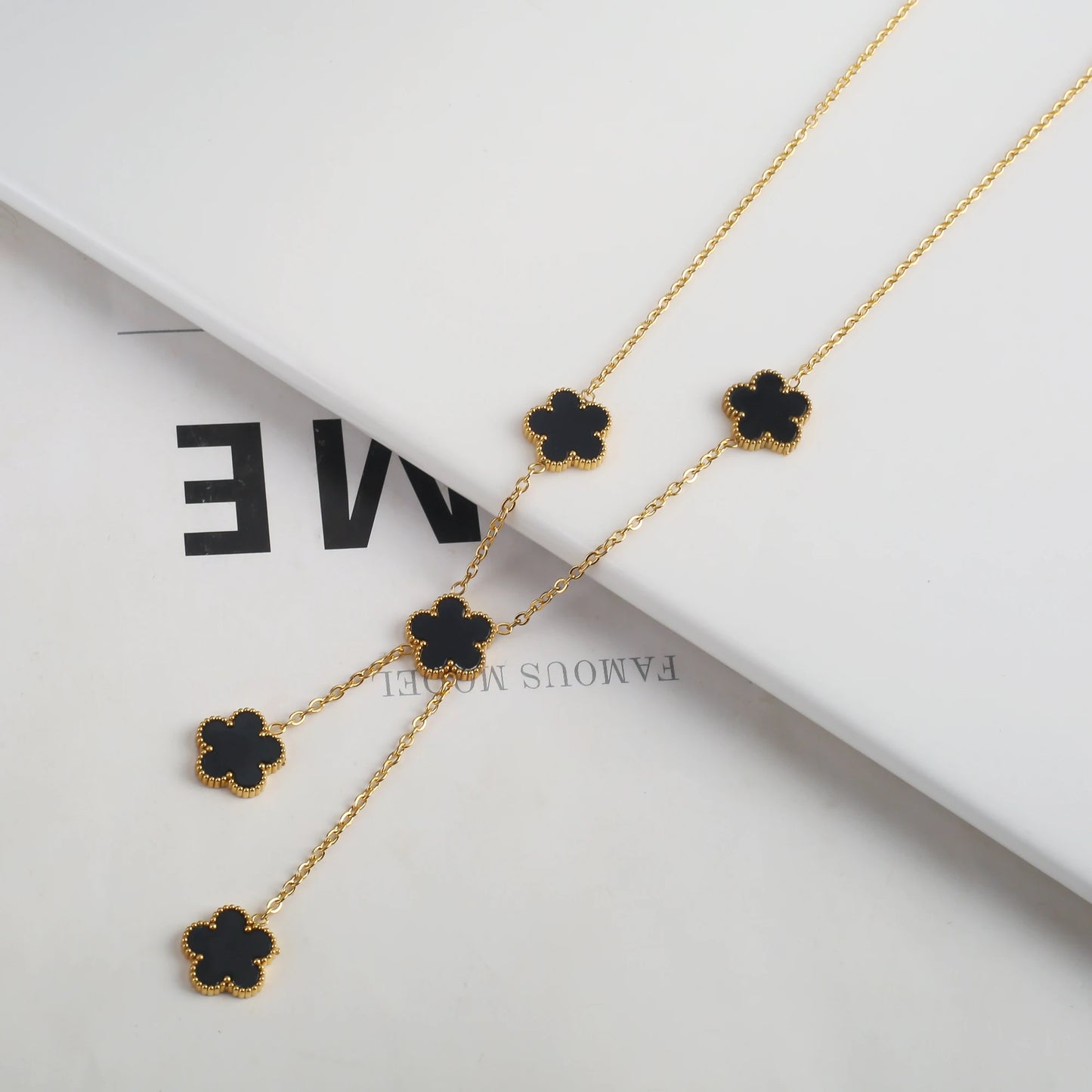 Gold Plated Stainless Steel Bracelet Women's Luxury