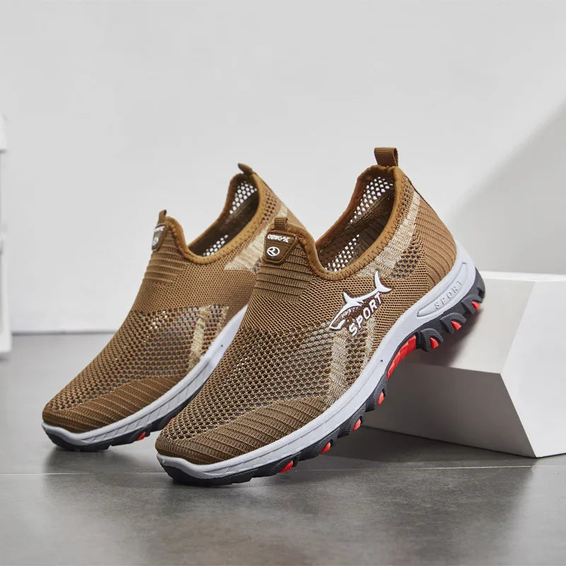 Summer Mesh Men Shoes Lightweight Sneakers Men Fashion Casual Walking