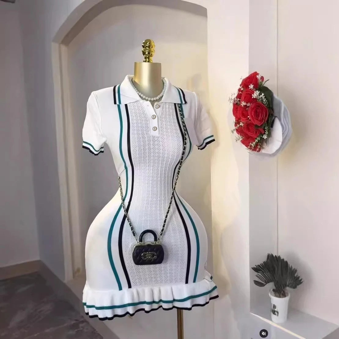 Chic Fashion Sexy Mini Dress