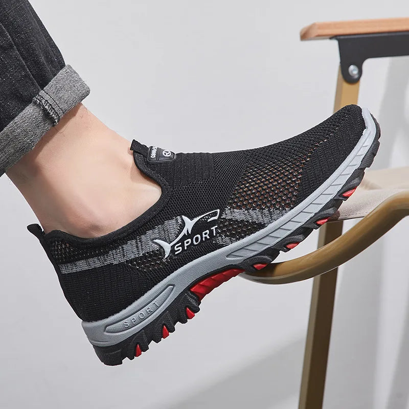Summer Mesh Men Shoes Lightweight Sneakers Men Fashion Casual Walking