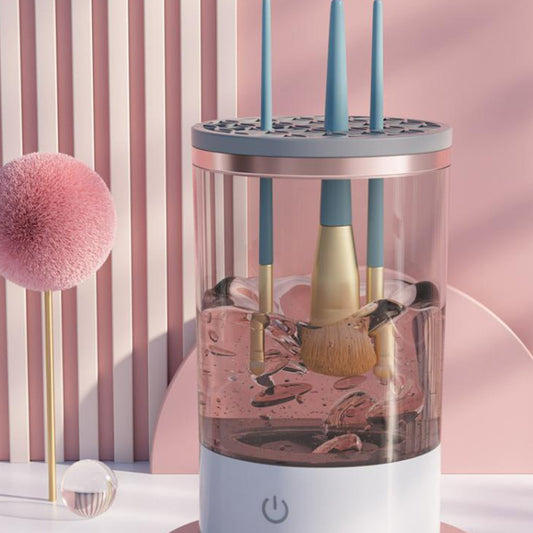 Women Eye Shadow Brush Cleaning Tool Portable Electric Machine With USB Charging Automatic Cosmetic Brush